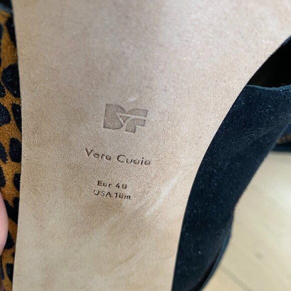 DIANE von Furstenberg Open Toe Heels "Bailie" 10 - Picture 7 of 12